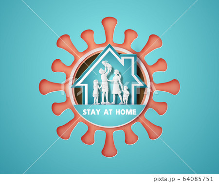 Stay home during the coronavirus epidemic. Stay home during the coronavirus epidemic. 64085751