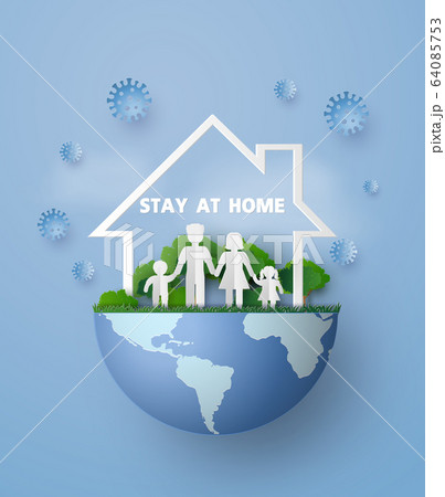 Stay home during the coronavirus epidemic. Stay home during the coronavirus epidemic. 64085753
