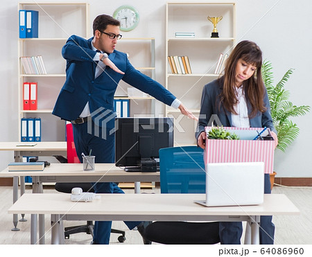 Person being fired from his work Person being fired from his work 64086960