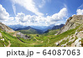 Traveling to beautiful Alps in summer. Cinque Torri 64087063