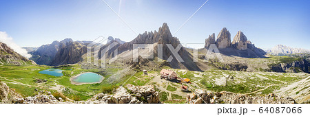 Traveling to beautiful Alps in summer Traveling to beautiful Alps in summer 64087066