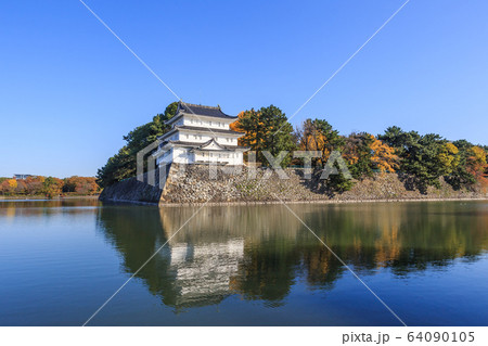 晩秋の名古屋城 西北隅櫓 晩秋の名古屋城 西北隅櫓 64090105