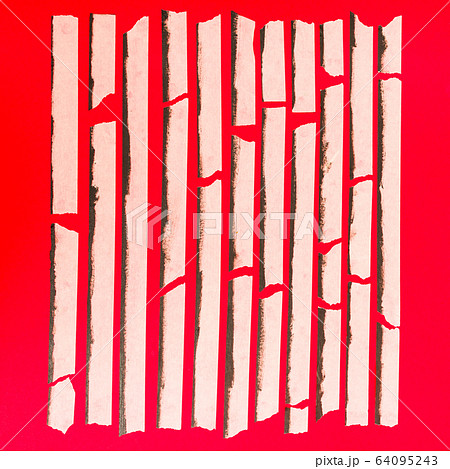 close up of an adhesive tape on red background 64095243