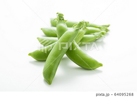 春野菜のスナップエンドウのイメージ写真 春野菜のスナップエンドウのイメージ写真 64095268