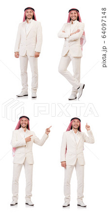 Arab man in diversity concept 64097148