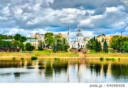 Church of the Resurrection of Three Confessors in Tver, Russia 64098408