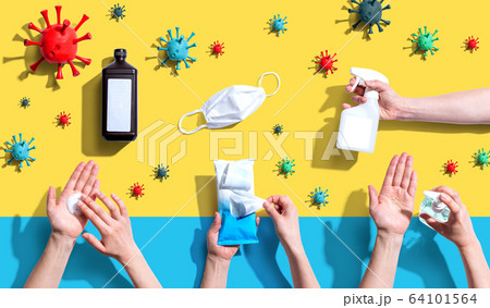Prevent virus and germs 64101564