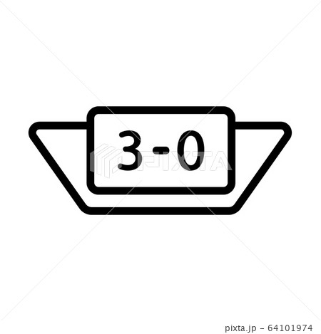 scoreboard icon vector outline illustration scoreboard icon vector outline illustration 64101974