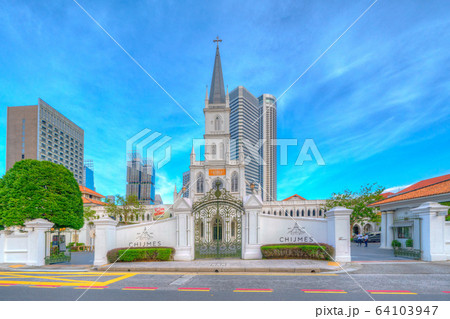 シンガポール・チャイムス(CHIJMES) HDRイメージ シンガポール・チャイムス(CHIJMES) HDRイメージ 64103947