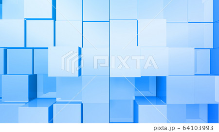 シンプル 背景 バックグラウンド ブロック ボックス デザイン 3d イラスト 抽象的 背景 バックのイラスト素材