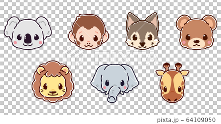 適合兒童的柔和色彩的動物 (Fluffy Animals 1) 64109050