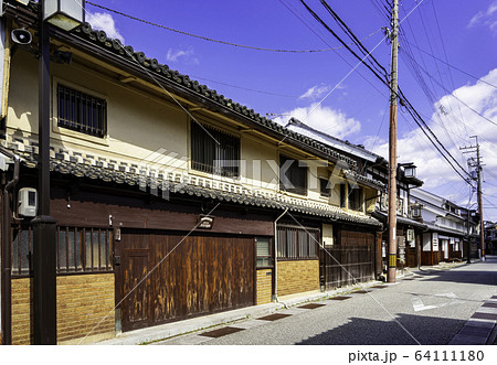 城下町龍野　たつの市龍野伝統的建造物群保存地区　兵庫県たつの市 64111180