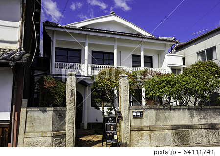 城下町龍野　旧中川邸　たつの市龍野伝統的建造物群保存地区　兵庫県たつの市 64111741