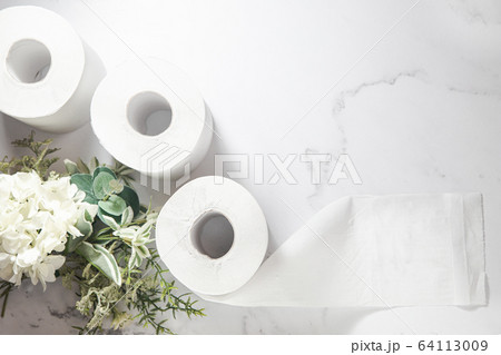 トイレットペーパー、トイレ、紙、日用品、ティッシュ トイレットペーパー、トイレ、紙、日用品、ティッシュ 64113009