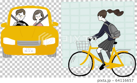 交通事故　自転車 64116657