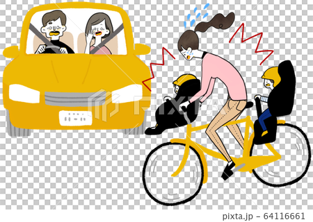 交通事故　自転車 64116661