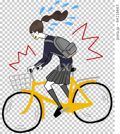 交通事故　自転車 64116663