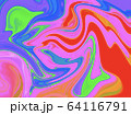 絵具を描き混ぜたような抽象画 64116791