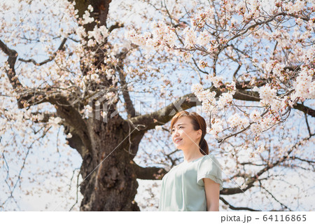 春の女性 春の女性 64116865