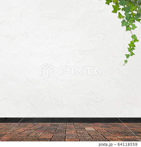 背景-煉瓦-壁-アイビー 背景-煉瓦-壁-アイビー 64118559