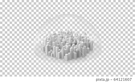 City blockade Dome city image CG 16:9 City blockade Dome city image CG 16:9 64121607