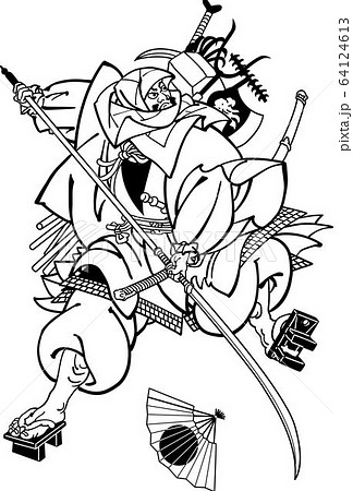 武蔵坊弁慶のイラスト素材 [64124613] - PIXTA
