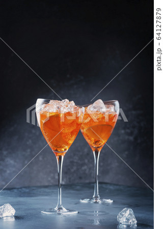 Italian aperitif Aperol Spriz Italian aperitif Aperol Spriz 64127879