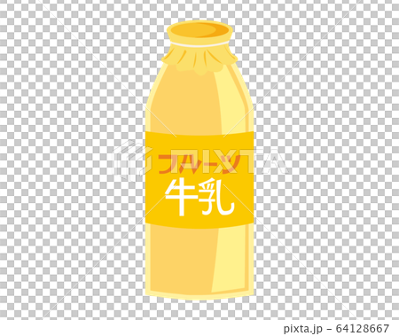 牛奶水果牛奶牛奶瓶 64128667