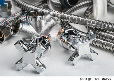 different plumbing fixtures for use in the bathroom and toilet room different plumbing fixtures for use in the bathroom and toilet room 64130855