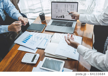 Business executive partner cooperation conference 64133684