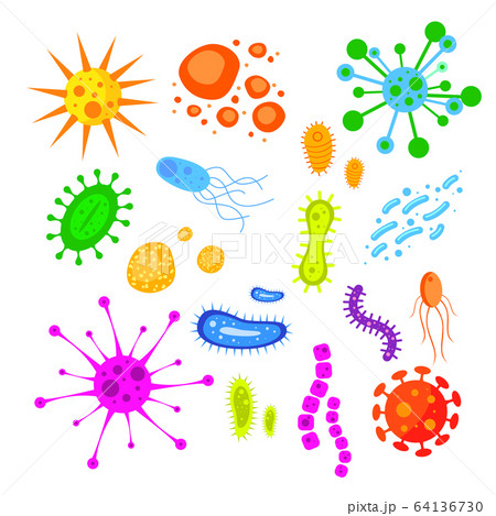 Germs organic bacteria. Germs organic bacteria. 64136730