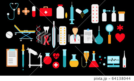 Medical pharmaceutical big set of medical  64138044