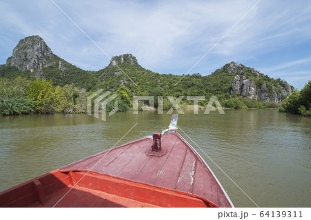 ASIA THAILAND PRANBURI SAM ROI YOT LANDSCAPE 64139311