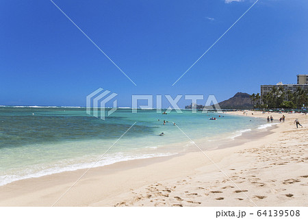 ハワイのビーチ ハワイのビーチ 64139508