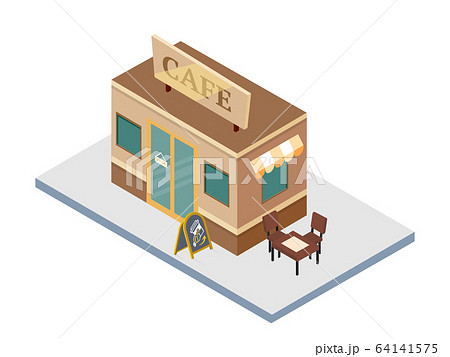 Modern Cafe Building