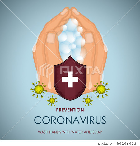 Coronavirus prevention poster Coronavirus prevention poster 64143453