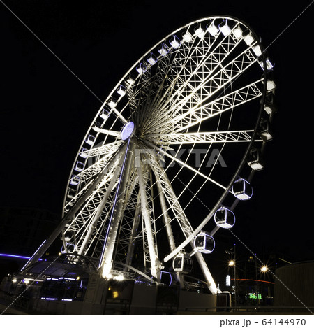 Echo Wheel of Liverpool by night Echo Wheel of Liverpool by night 64144970