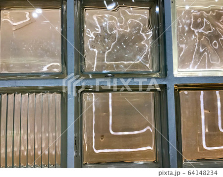 The texture of a glass beautiful carved glowing The texture of a glass beautiful carved glowing 64148234