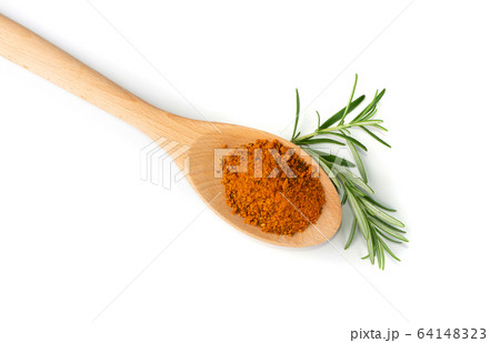 Pile of Gyros Kebap Spices and Herbs Powder Mix 64148323