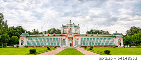 Orangerie at Kuskovo Park in Moscow, Russia 64148553
