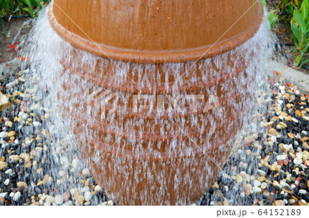 A beautiful little fountain in the form 64152189