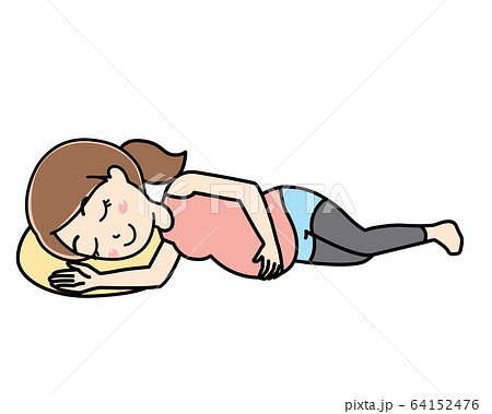 Pregnant Woman Doing Breech Exercises Stock Illustration Pregnant Woman Doing Breech Exercises Stock Illustration
