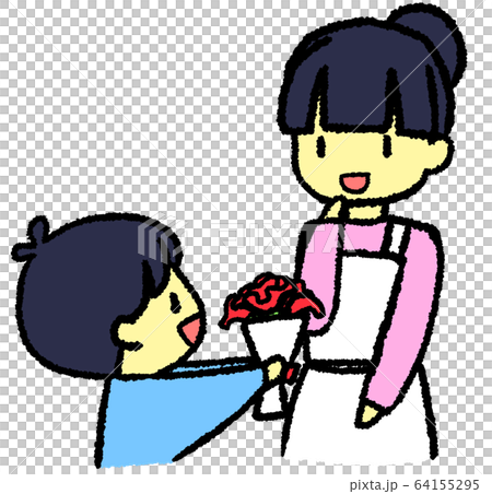 母親節的父母和孩子 母親節的父母和孩子 64155295