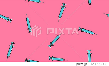 Seamless pattern texture of blue disposable 64156240
