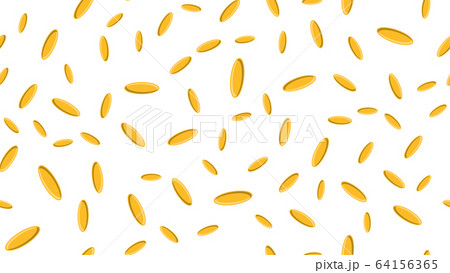 Seamless pattern texture of oval yellow 64156365