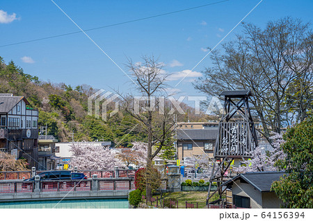 桜が満開の有馬温泉 桜が満開の有馬温泉 64156394