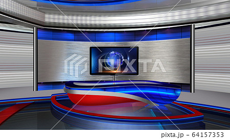 3D rendering background is perfect for any type of news or information presentation. The background features a stylish and clean layout  64157353
