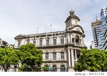 General Post Office Building in Macau. The Historic Centre of Macao was inscribed on the UNESCO World Heritage List in 2005. 64157720