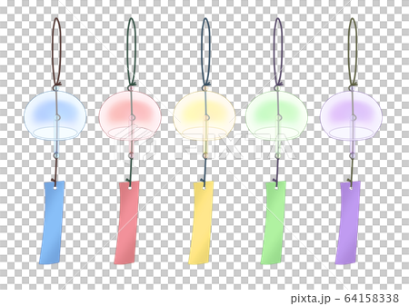 風鈴（5種顏色） 64158338