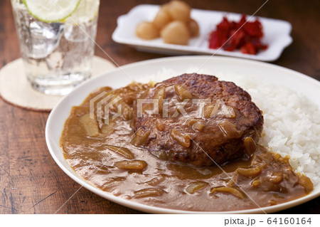 ハンバーグカレー 64160164